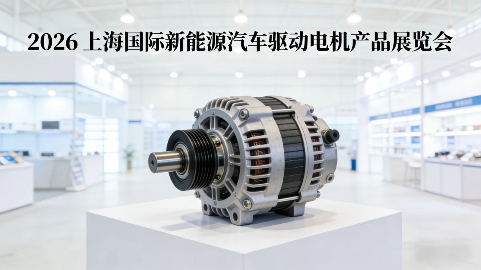 电机展| 2026上海国际新能源汽车驱动电机产品展览会